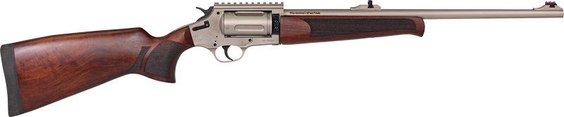 IVER JOHNSON 1000 410 3" 20" - REVOLVER SHOTGUN NICKEL WALNUT