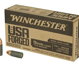WIN 9MM 115GR FMJ STEEL CASE 50/500