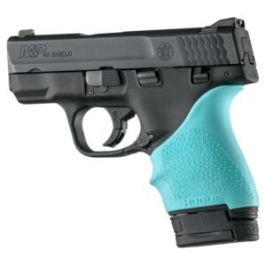 Hogue HandAll Beavertail Grip Sleeve S&W M&P Shield Ruger LC9-Aqua