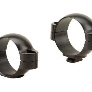 Leupold 2-Piece STD Windage Adjustable Steel Rings 30mm Low Matte