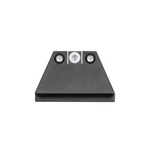 Night Fision Suppressor Height Night Sight Set White Front Black Back for Glock