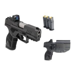 Taurus GX2 TORO Handgun Kit 9mm Luger 10rd Magazine(2) 3.38?? Barrel Black Slide/Frame Holster & Red Dot